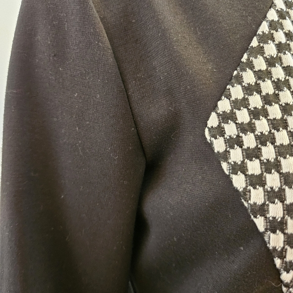 Black and White Checkered Dress L - Picture 10 of 15
